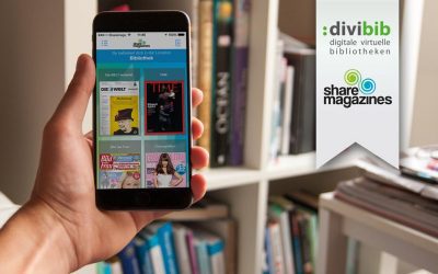 Starke Partner für digitale Medien in Bibliotheken: sharemagazines und divibib verkünden Kooperation