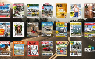 Motor Presse Stuttgart kooperiert mit sharemagazines