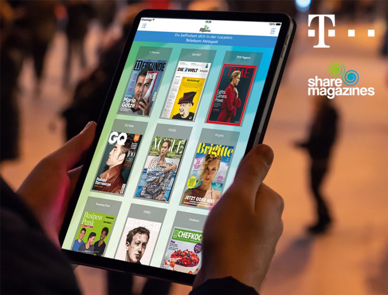 sharemagazines kooperiert mit der Deutschen Telekom