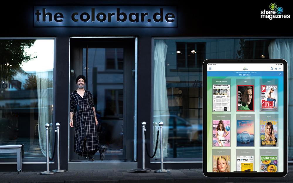 Top gestylt und entertaint in unserer #LocationdesMonats Januar: the colorbar by Marcus Köhler