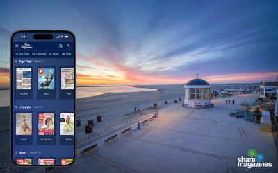 Innovative Unterhaltung auf Borkum: sharemagazines bringt digitales Entertainment auf die Insel