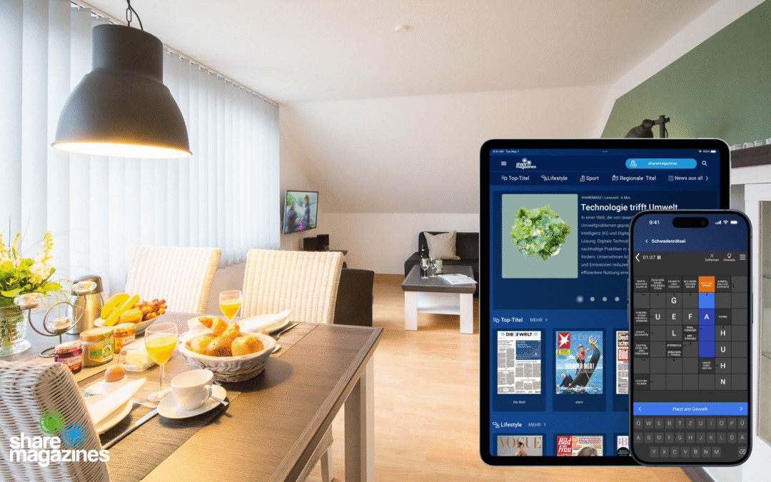 Ferienwohnungen Timpe in Kellenhusen: Ostsee-Idylle trifft digitales Lesevergnügen